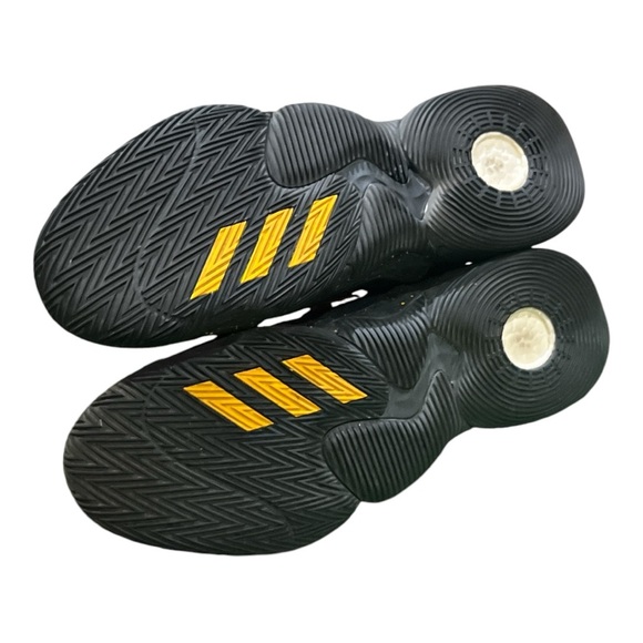 Adidas Trae Young 1 Red Gold Core Black Basketball Shoes Size 15. - Picture 4 of 8